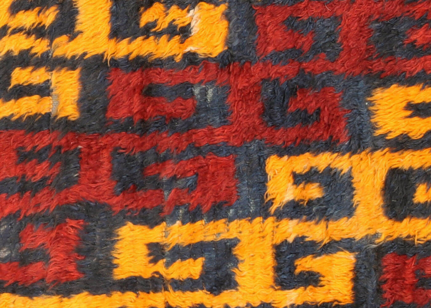 Vintage Turkish Tulu Rug - 4' x 6'6"