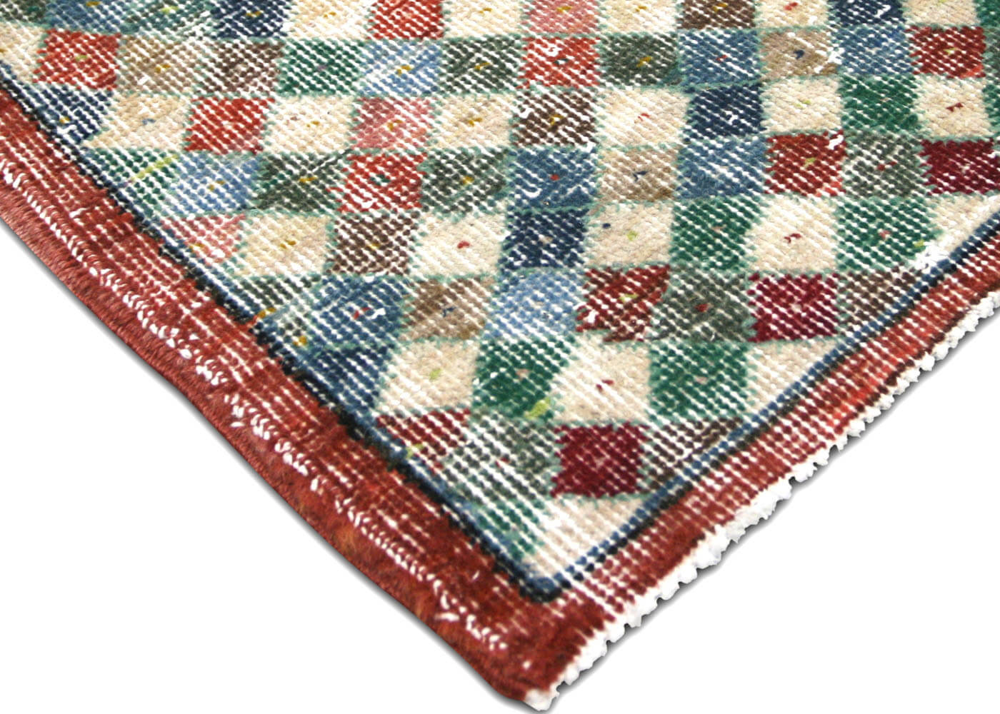 Vintage Turkish Mid-Century-Modern Rug - 4'8" x 8'5"