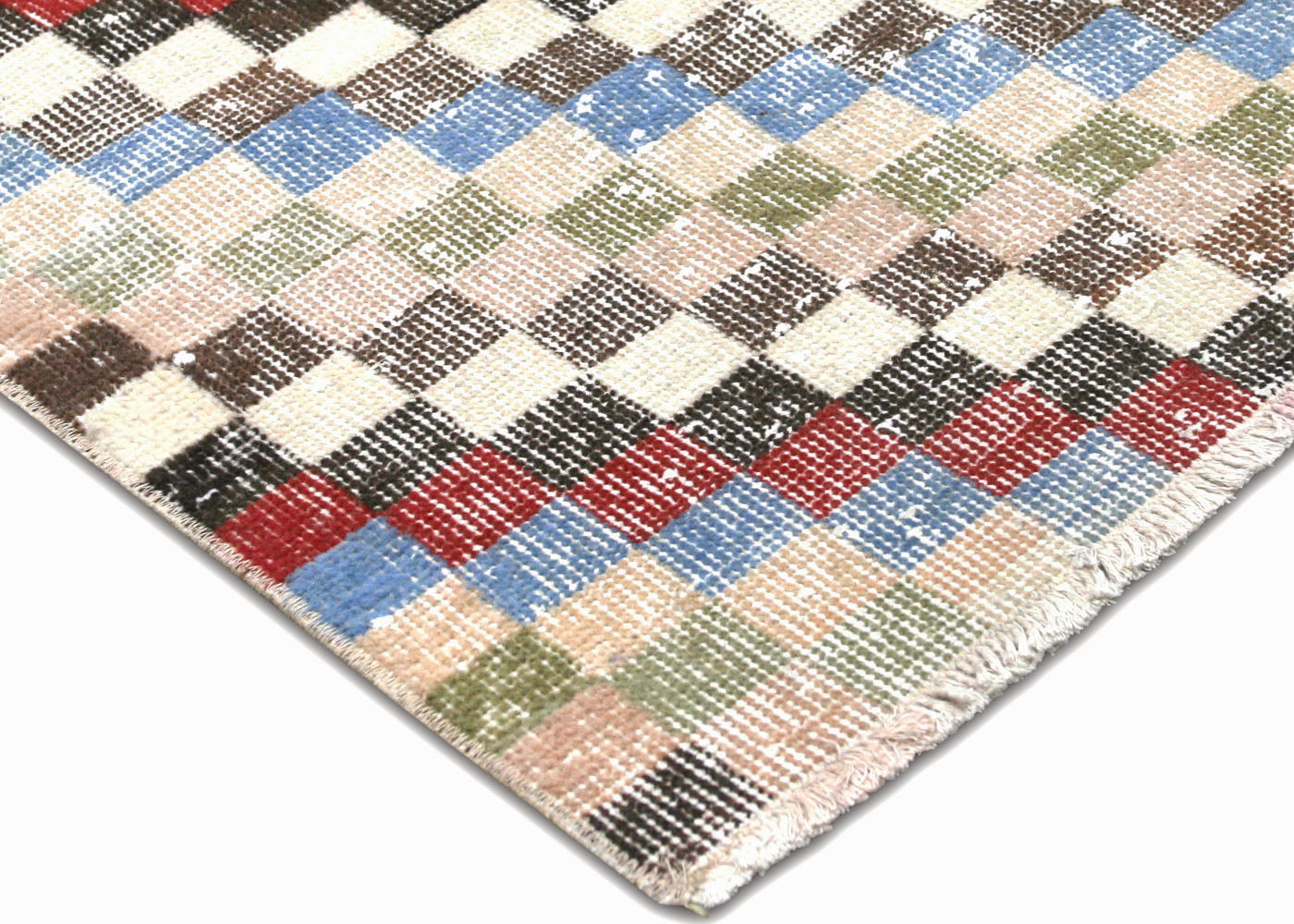 Vintage Turkish Mid-Century Modern Rug - 6'3" x 9'5"