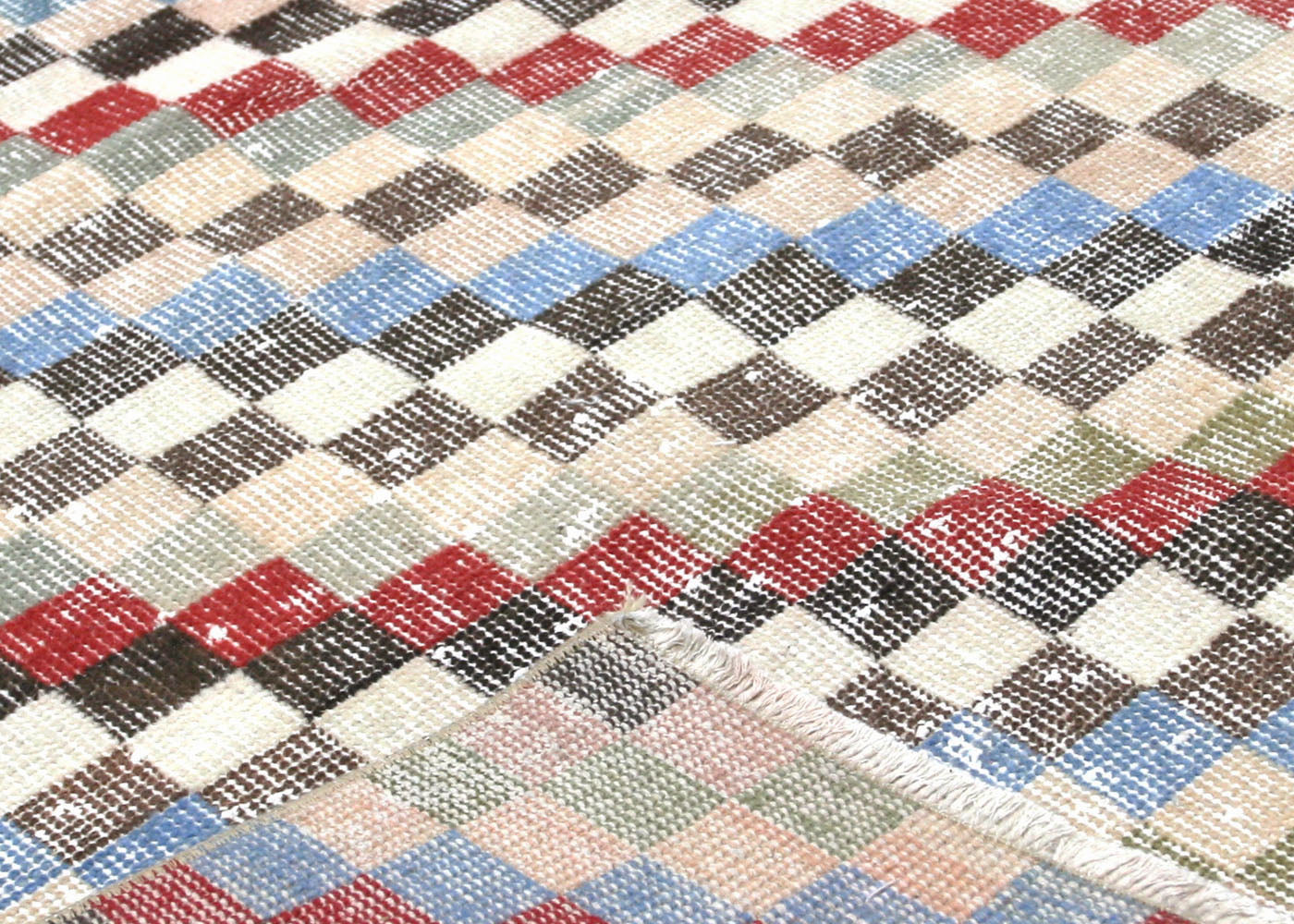 Vintage Turkish Mid-Century Modern Rug - 6'3" x 9'5"