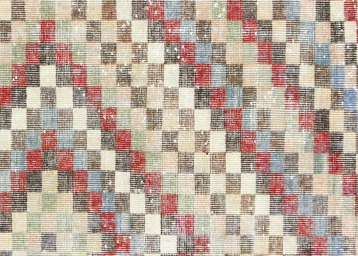 Vintage Turkish Mid-Century Modern Rug - 6'3" x 9'5"