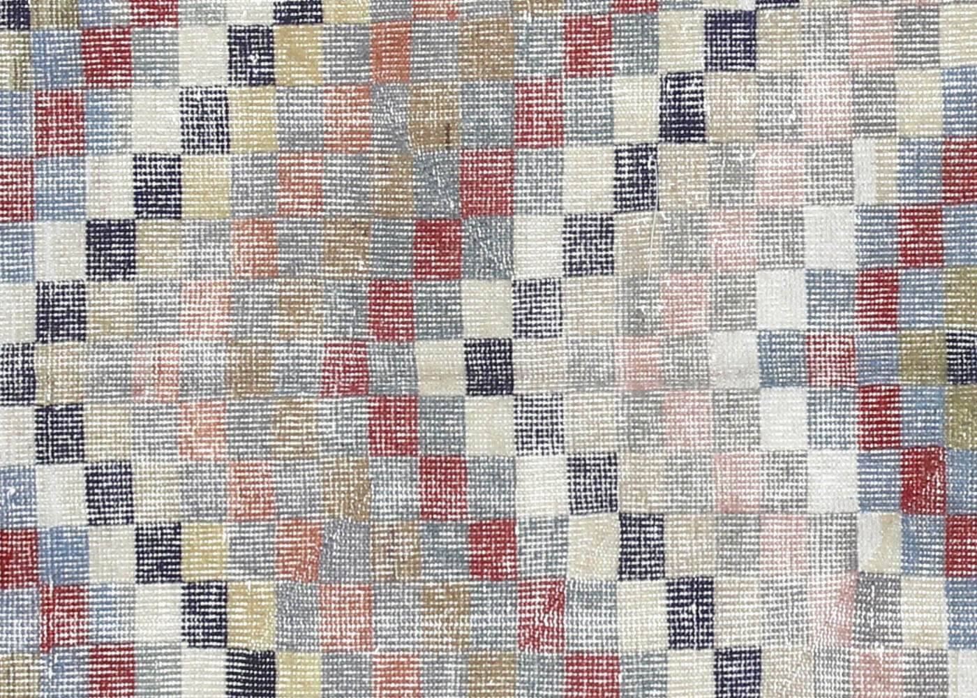 Vintage Turkish Mid-Century-Modern Rug - 6'9" x 10'10"
