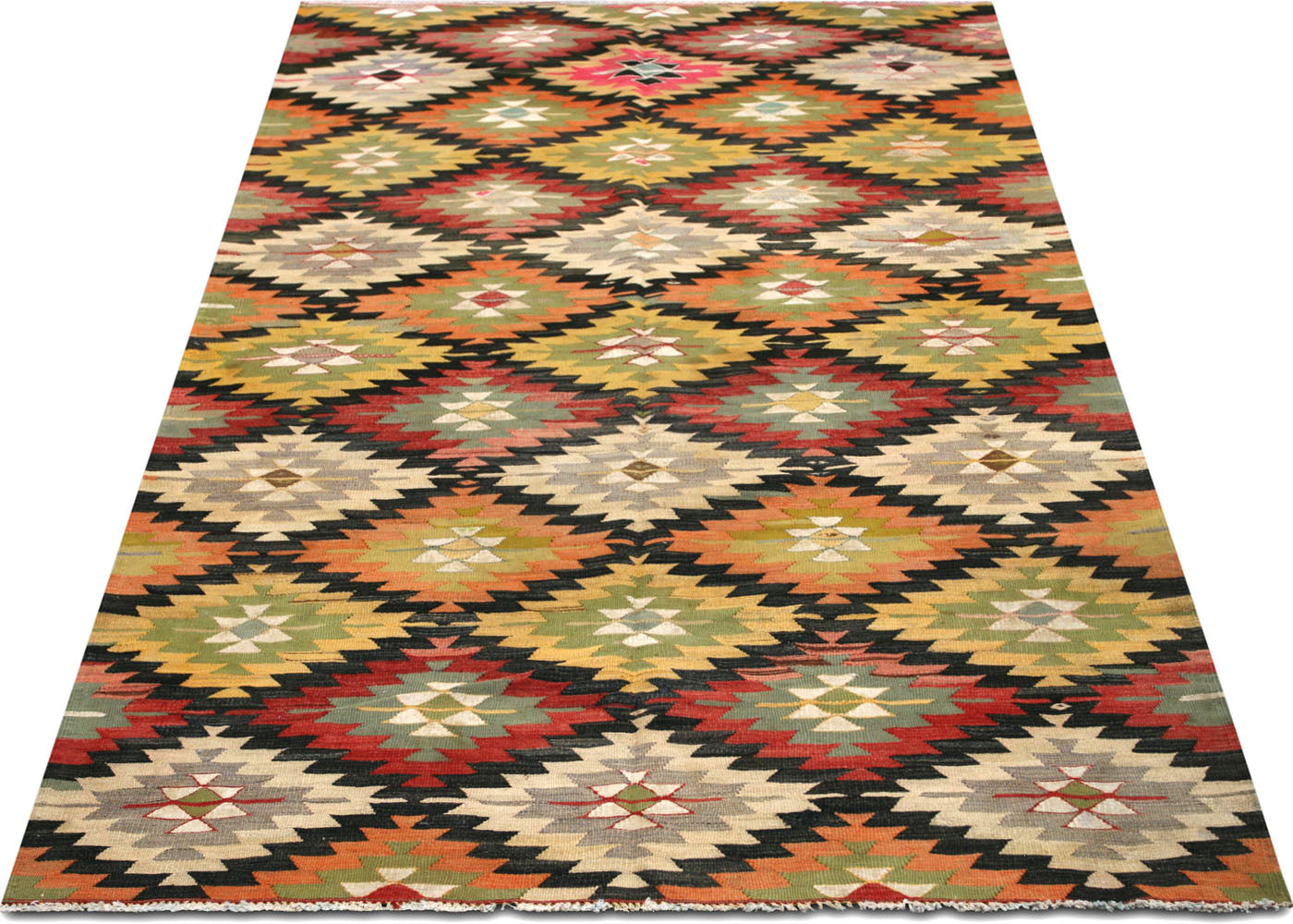 Vintage Turkish Kilim - 4'10" x 9'6"