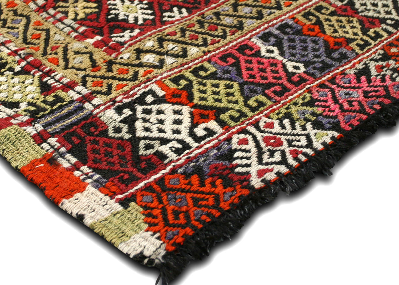 Vintage Turkish Kilim - 7'11" x 10'7"