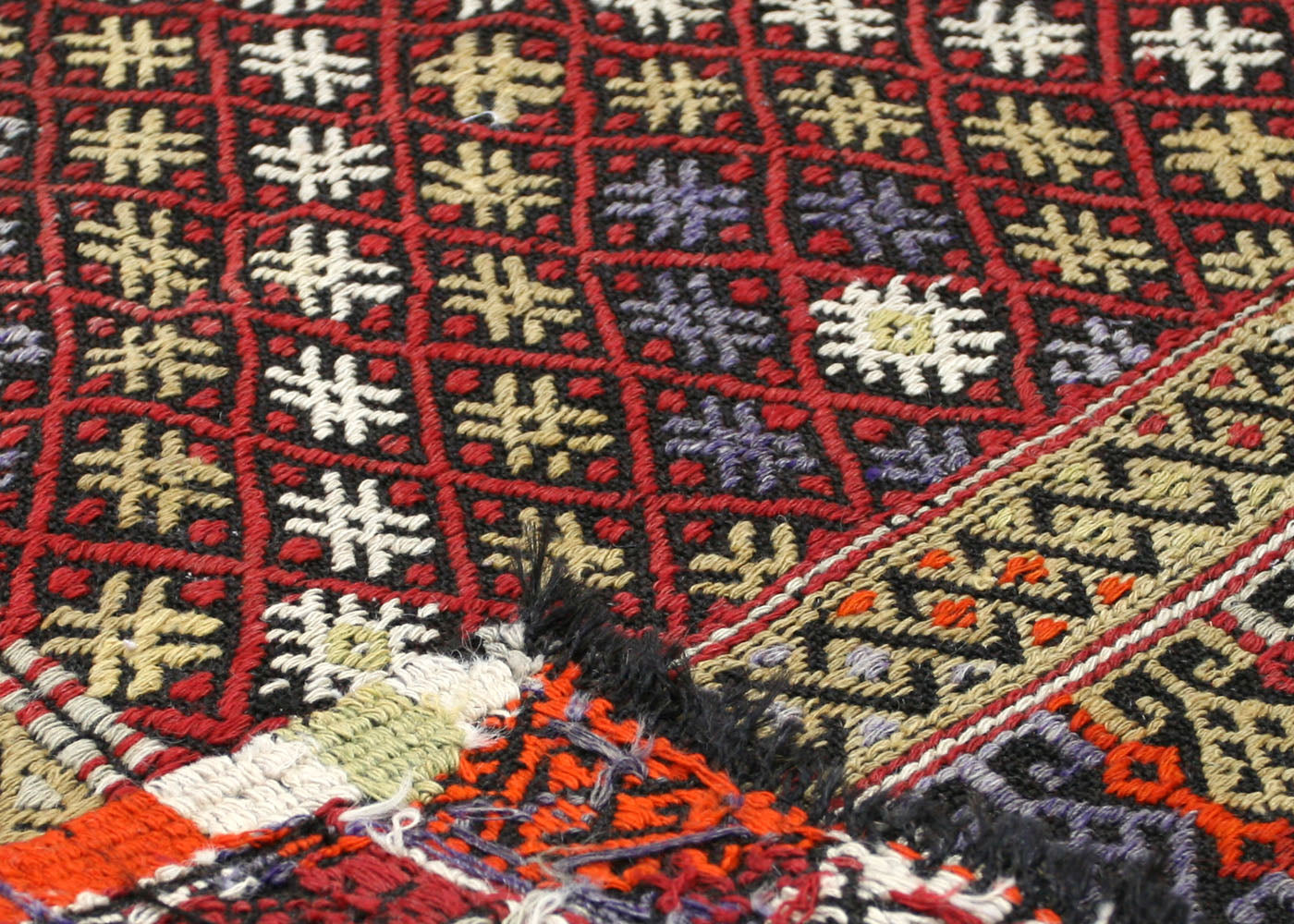 Vintage Turkish Kilim - 7'11" x 10'7"