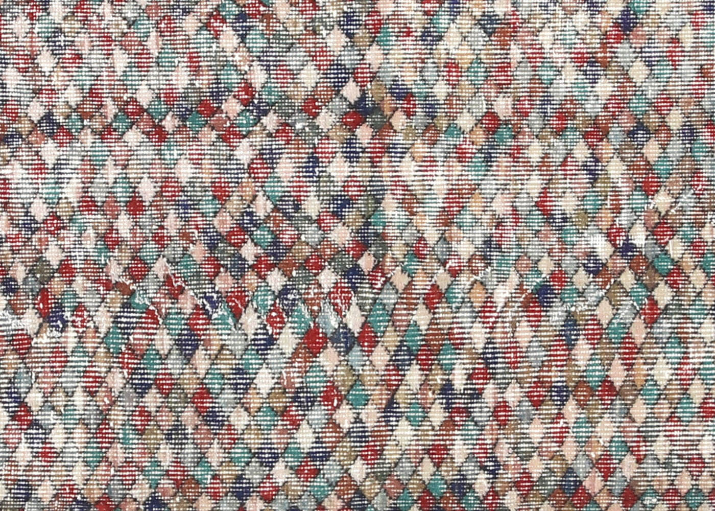 Vintage Turkish Mid-Century-Modern Rug - 5'10" x 9'6"