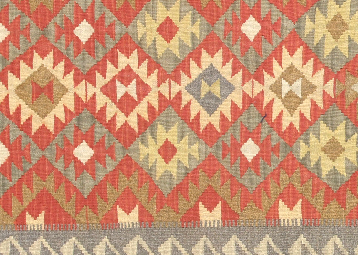 Vintage Afghan Maimana Kilim - 4'6" x 8'8"