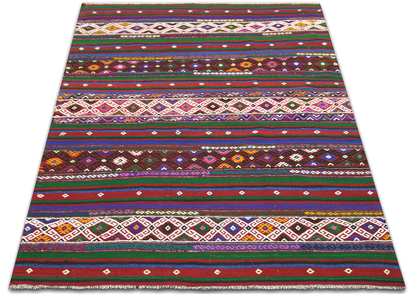 Vintage Turkish Kilim - 5'4" x 7'1"