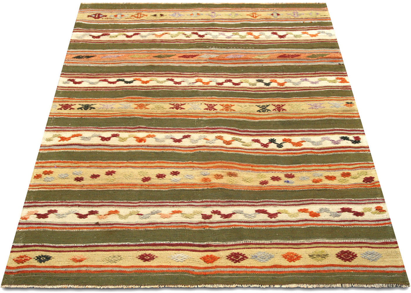 Vintage Turkish Kilim - 4'10" x 6'3"