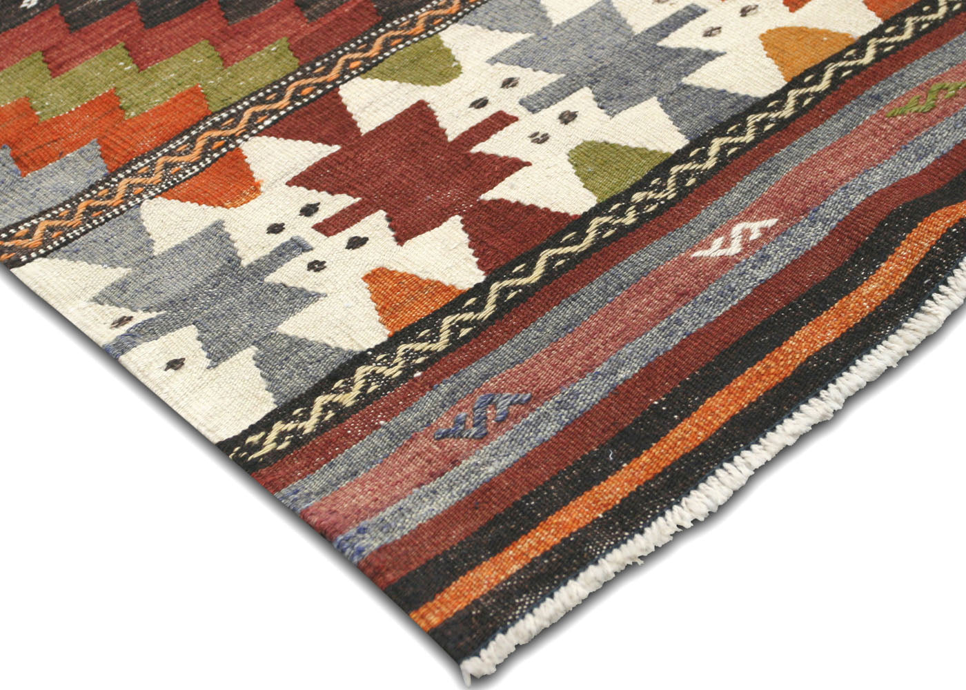 Vintage Turkish Kilim - 4'10" x 7'1"