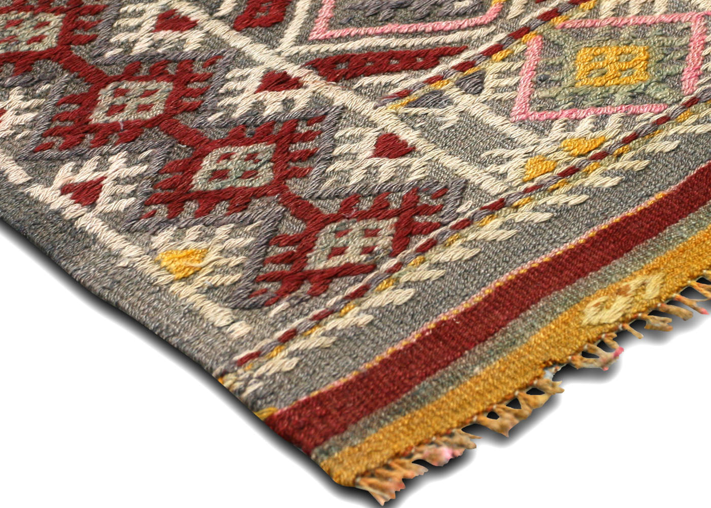 Vintage Turkish Kilim - 2'11" x 4'4"