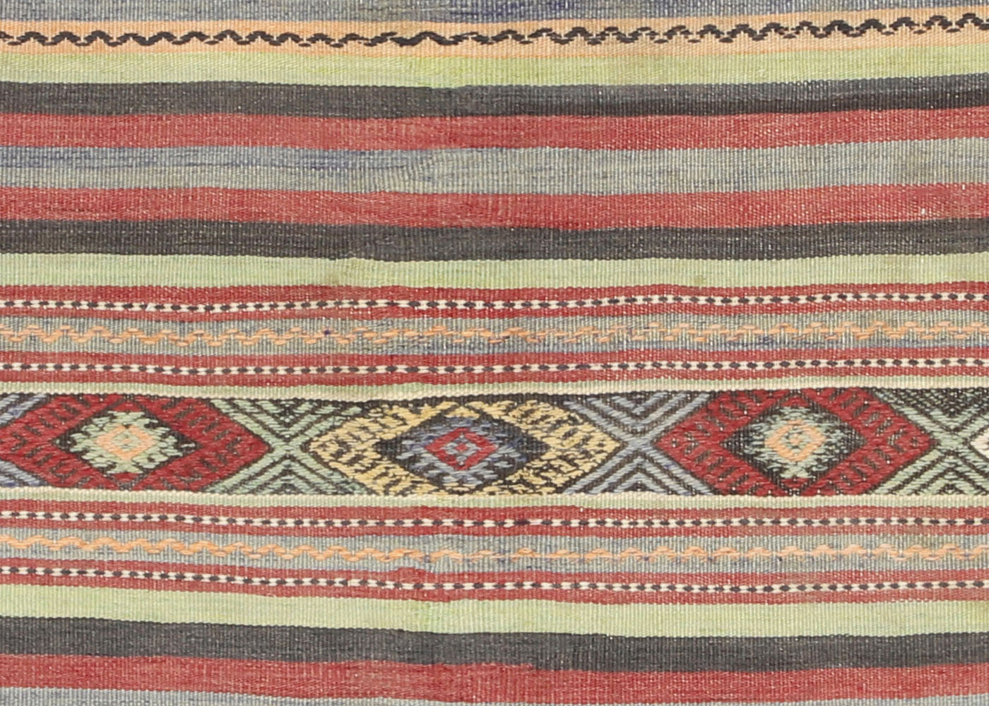 Vintage Turkish Kilim - 4'10" x 5'5"