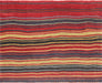 Vintage Turkish Kilim Rug in Multi,Red tones and an Geometrical pattern. Measuring 4 feet 4 inches x 5 feet 5 inches – SKU 133113