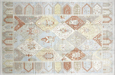 Recently Woven Turkish Oushak Carpet - 9'10" x 14'11"