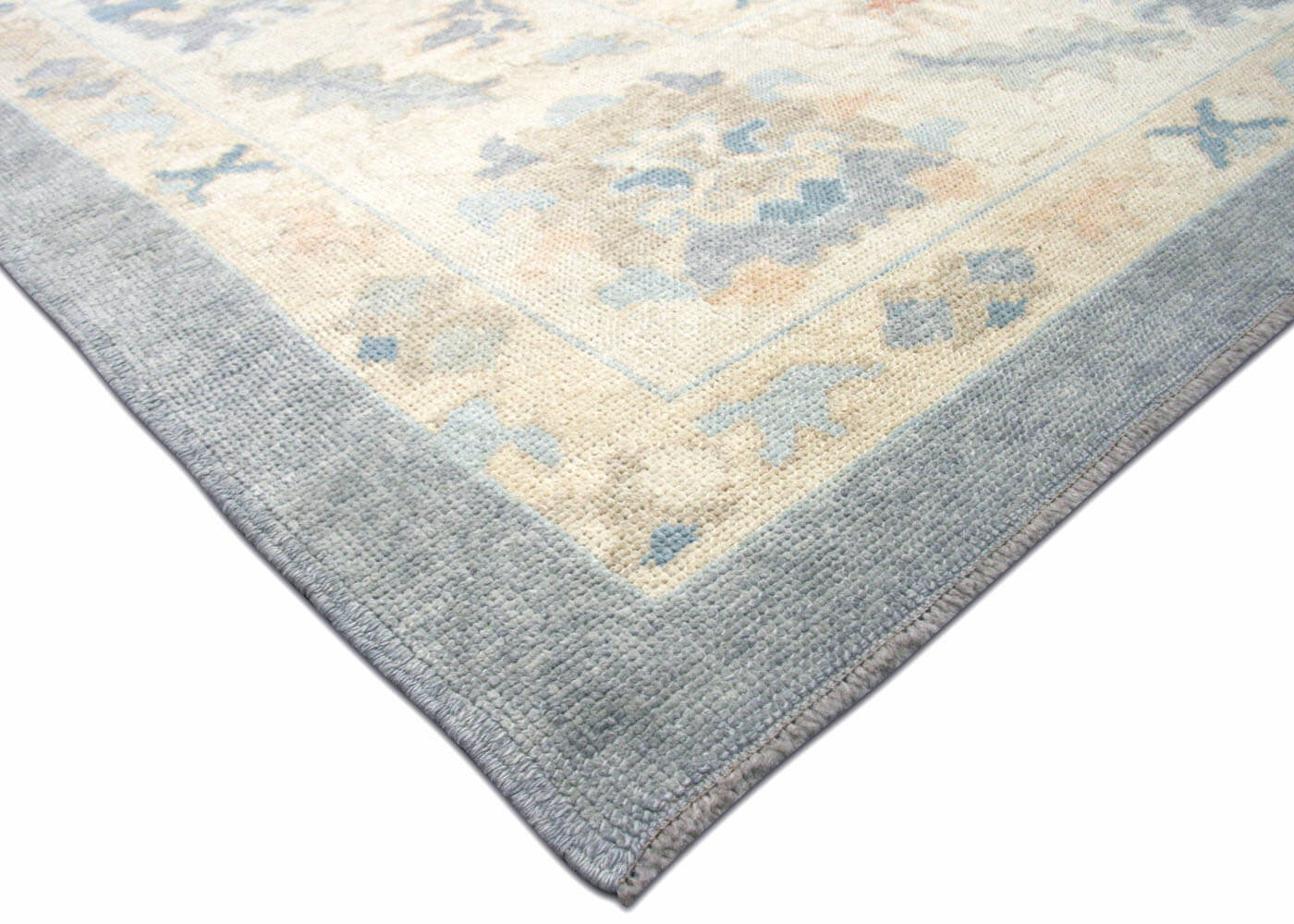 Vintage Turkish Oushak Rug - 12' x 16'
