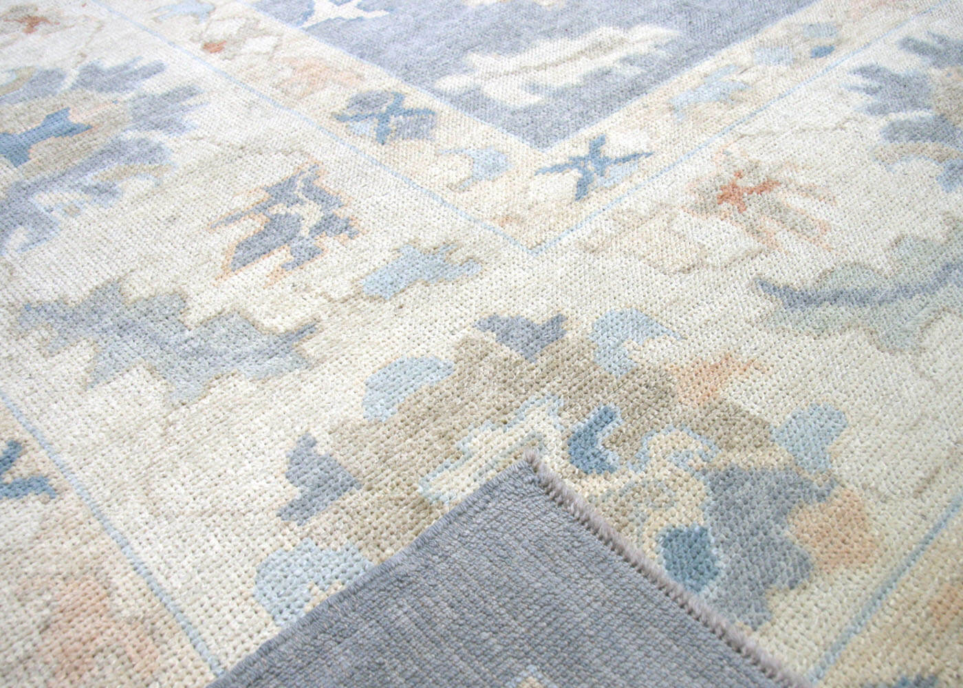 Vintage Turkish Oushak Rug - 12' x 16'
