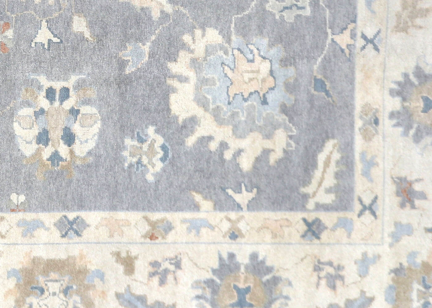Vintage Turkish Oushak Rug - 12' x 16'