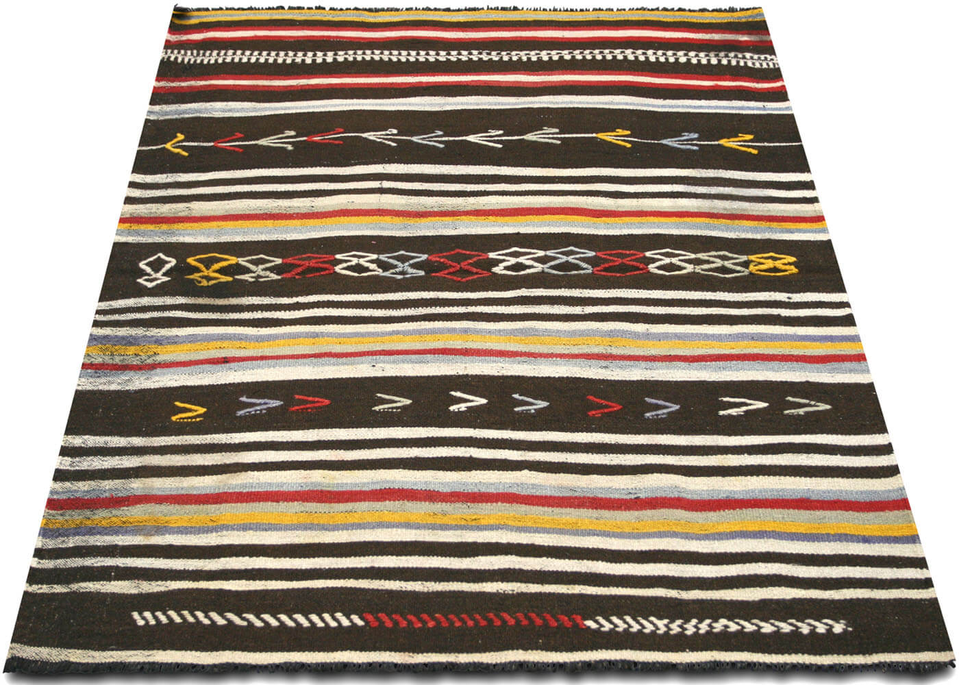 Vintage Turkish Kilim - 4'9" x 6'1"