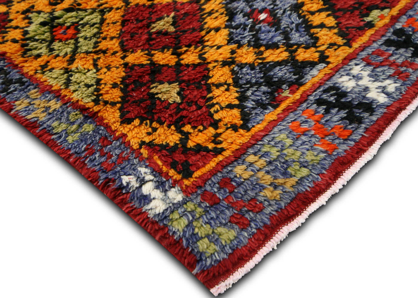 Vintage Turkish Tulu Rug - 2'7" x 4'1"