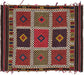 Vintage Turkish Kilim - 5' x 6'4"