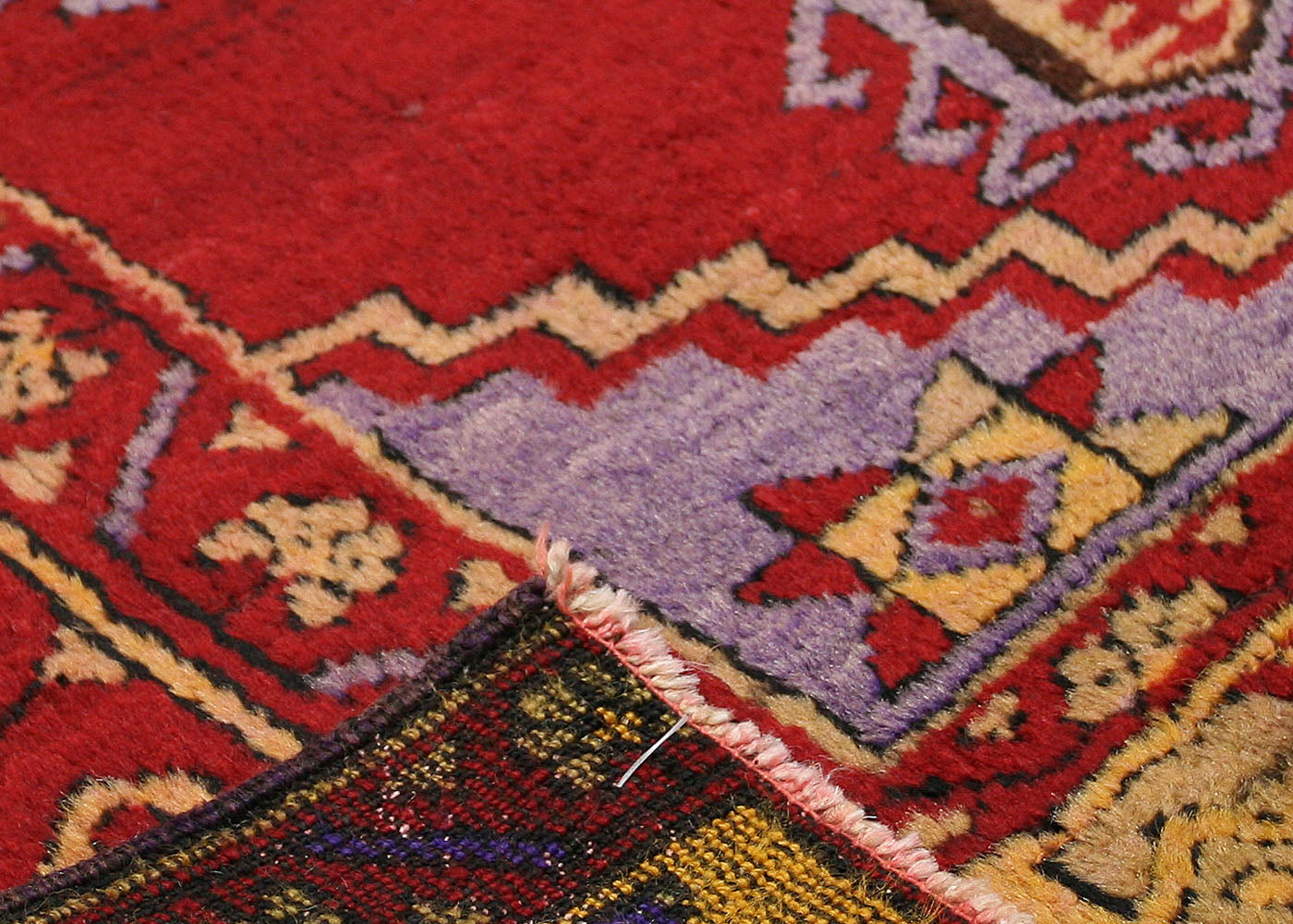 Vintage Turkish Oushak Rug - 3'2" x 5'4"