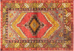 Vintage Turkish Oushak Rug - 3'6" x 4'11"