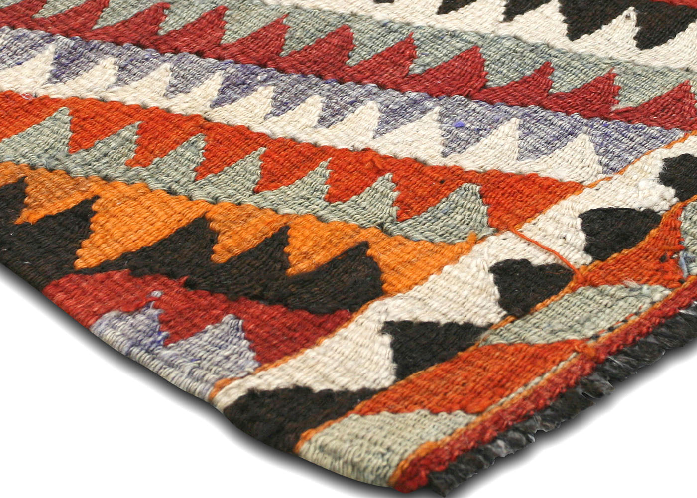Vintage Turkish Kilim - 3' x 3'8"