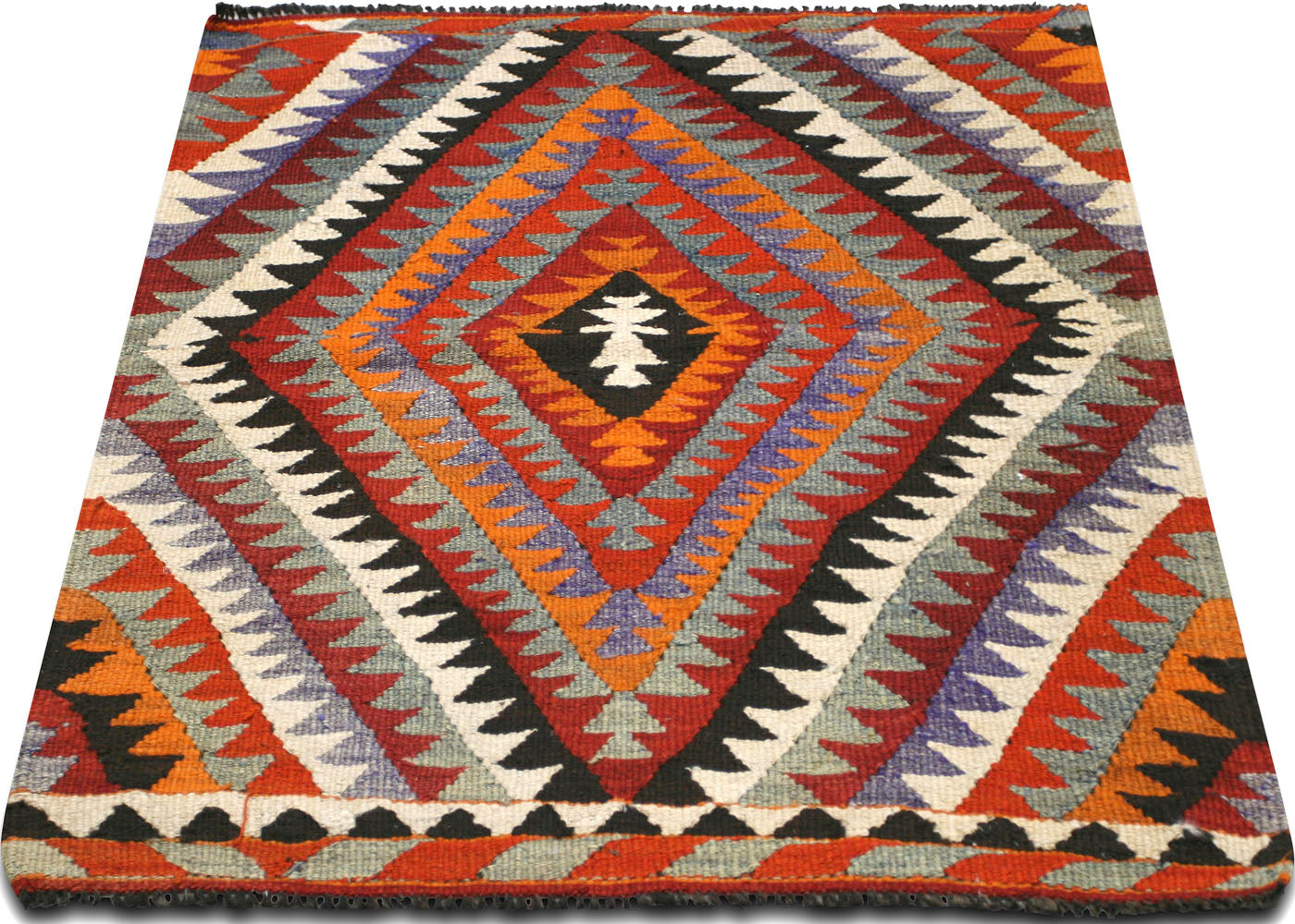 Vintage Turkish Kilim - 3' x 3'8"