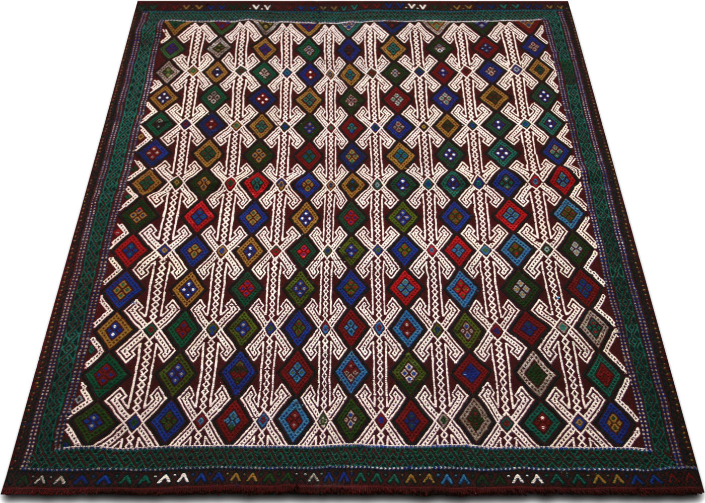 Vintage Turkish Kilim - 3'11" x 5'6"