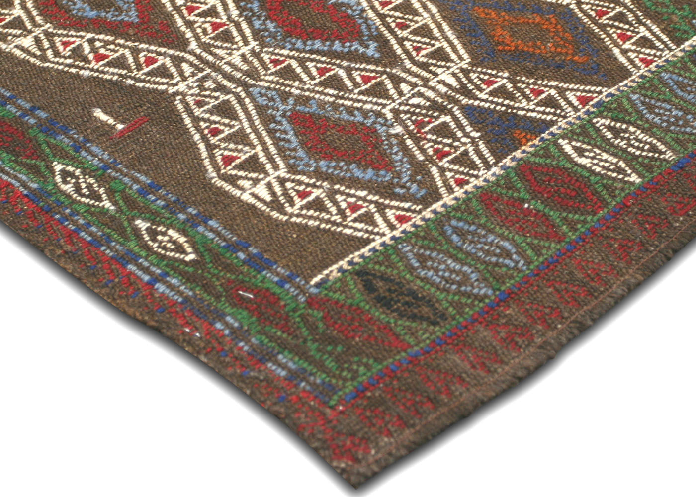 Vintage Turkish Kilim - 4'2" x 5'