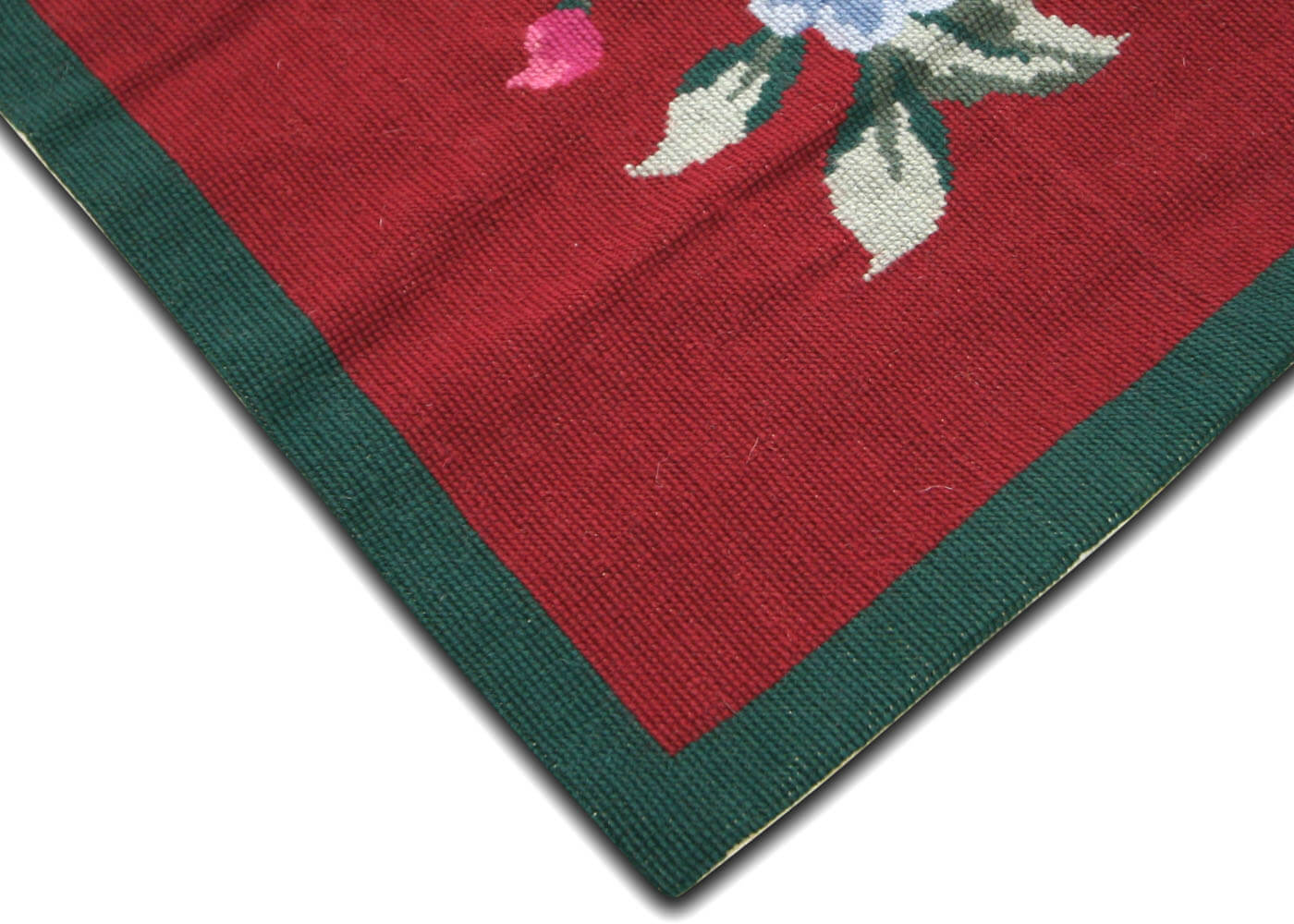 Vintage French Needlepoint Rug - 5'11" x 8'11"