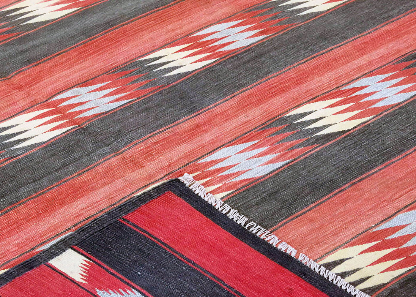 Vintage Afghan Maimana Kilim - 3'6" x 6'0"