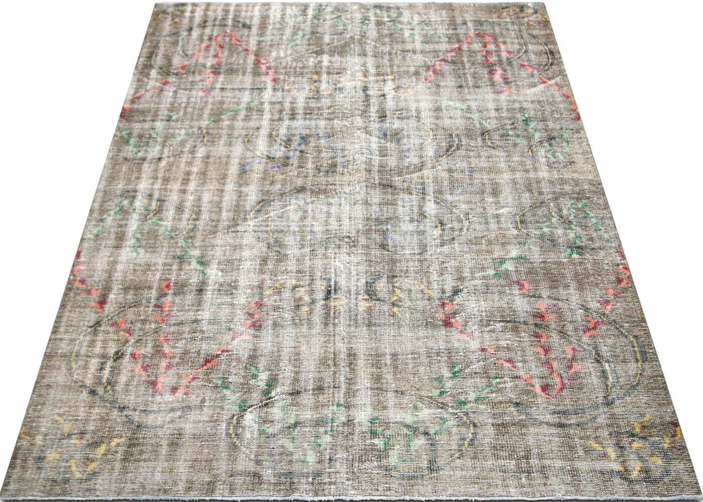 Vintage Turkish Mid-Century Modern Rug - 6'2" x 9'3"