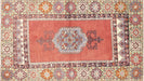 Vintage Turkish Oushak Rug - 3'2" x 5'7"