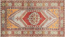 Vintage Turkish Oushak Rug - 3'11" x 6'8"