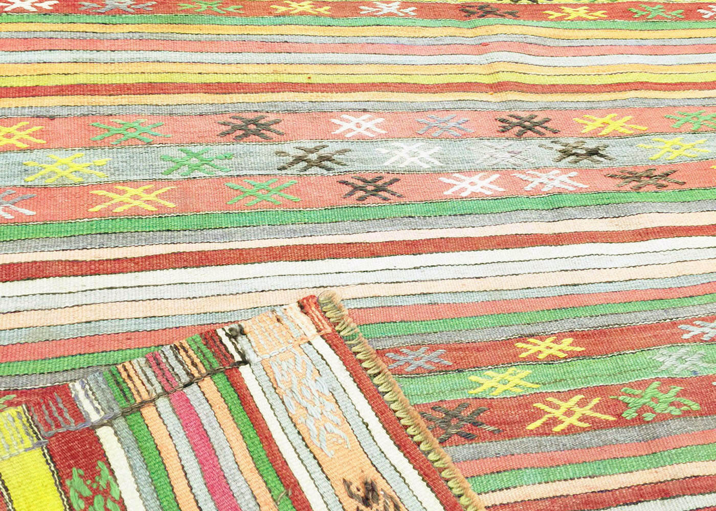 Vintage Turkish Kilim - 5'2" x 8'5"