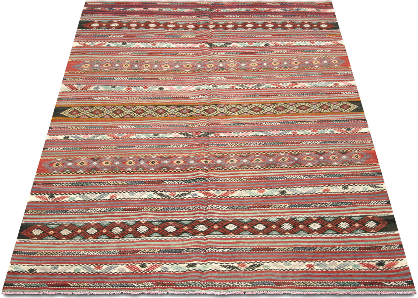 Vintage Turkish Kilim - 5'7" x 8'3"