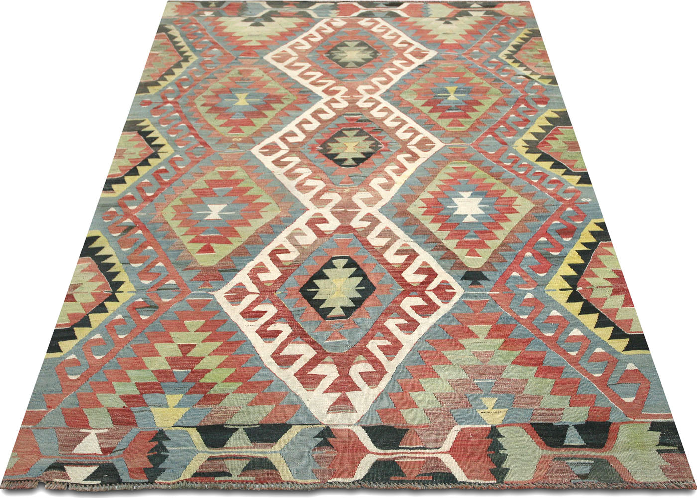 Vintage Turkish Kilim - 4'8" x 7'10"