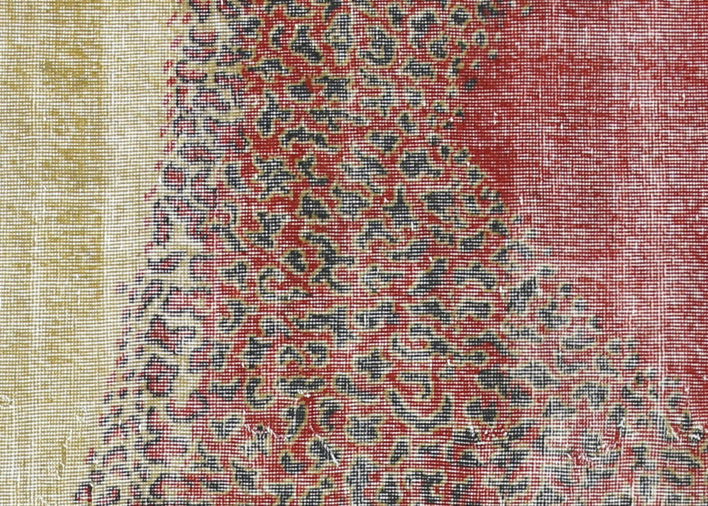 Vintage Turkish Mid-Century-Modern Rug - 6'6" x 10'4"