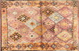 Vintage Turkish Tulu Rug - 3'9" x 5'7"