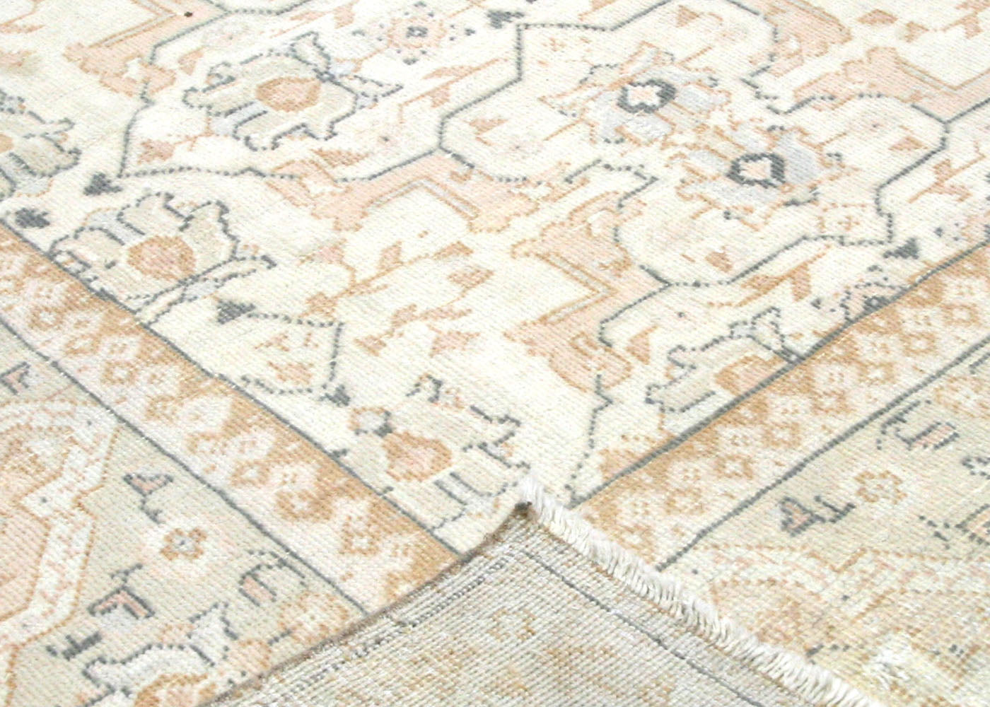 Vintage Turkish Oushak Rug - 5'8" x 10"