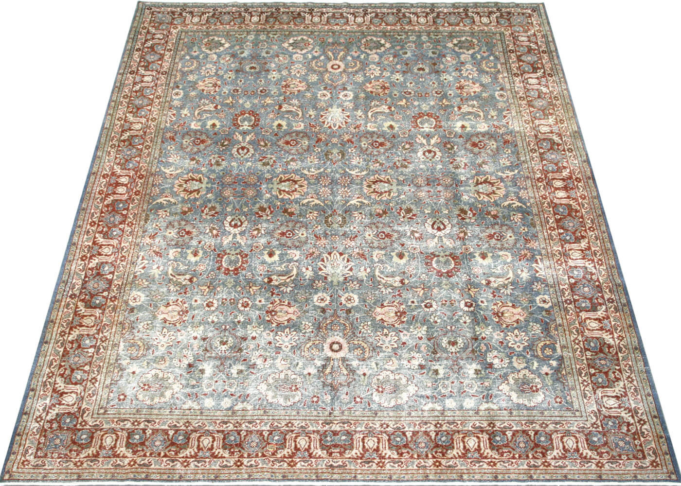 Vintage Turkish Oushak Rug - 7'3" x 10'3"