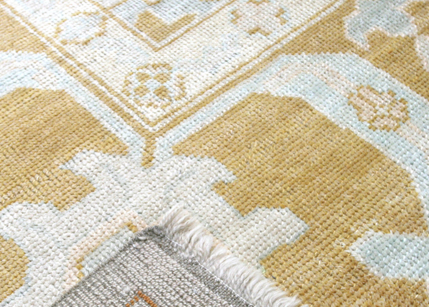Vintage Turkish Oushak Rug - 11'7" x 15'9"