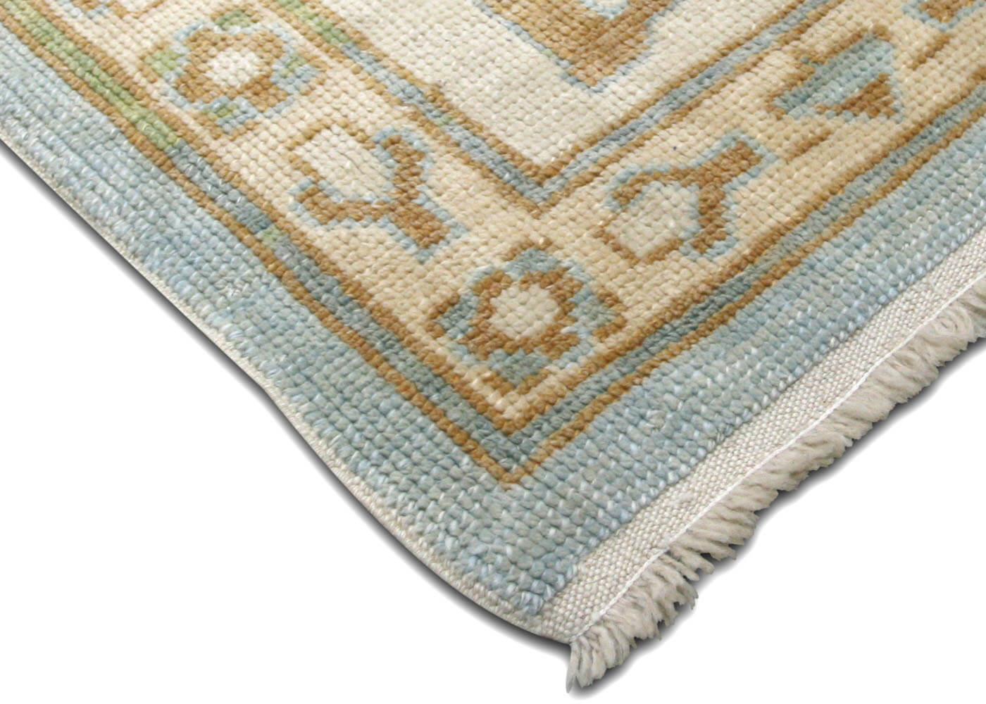 Vintage Turkish Oushak Rug - 11'5" x 16'10"