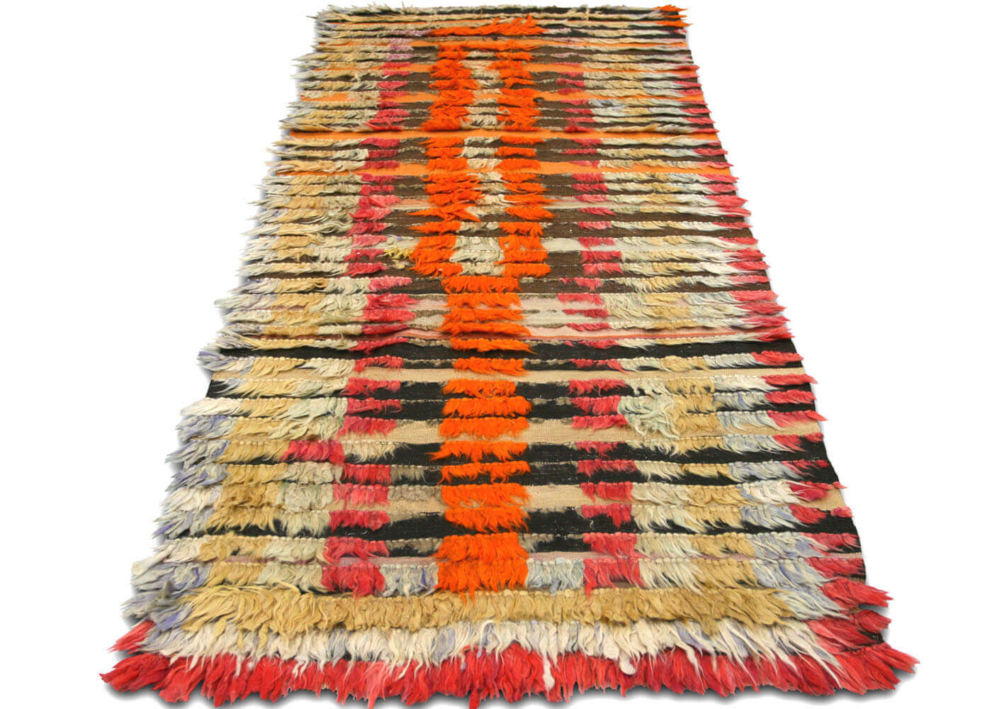 Vintage Turkish Tulu Rug - 3'10" x 8'8"