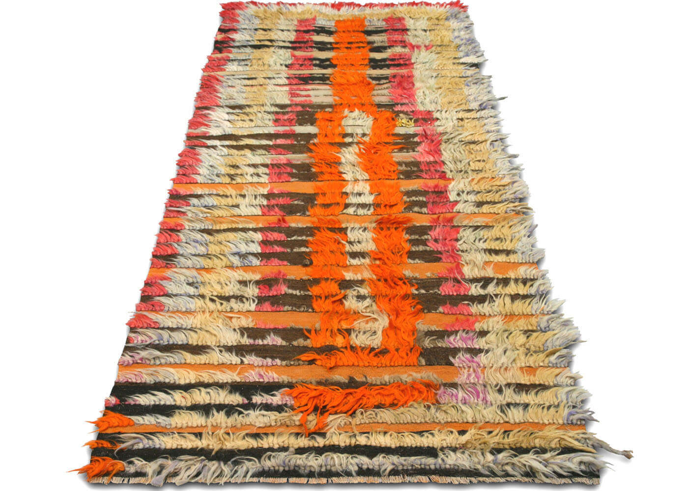 Vintage Turkish Tulu Rug - 3'10" x 8'8"