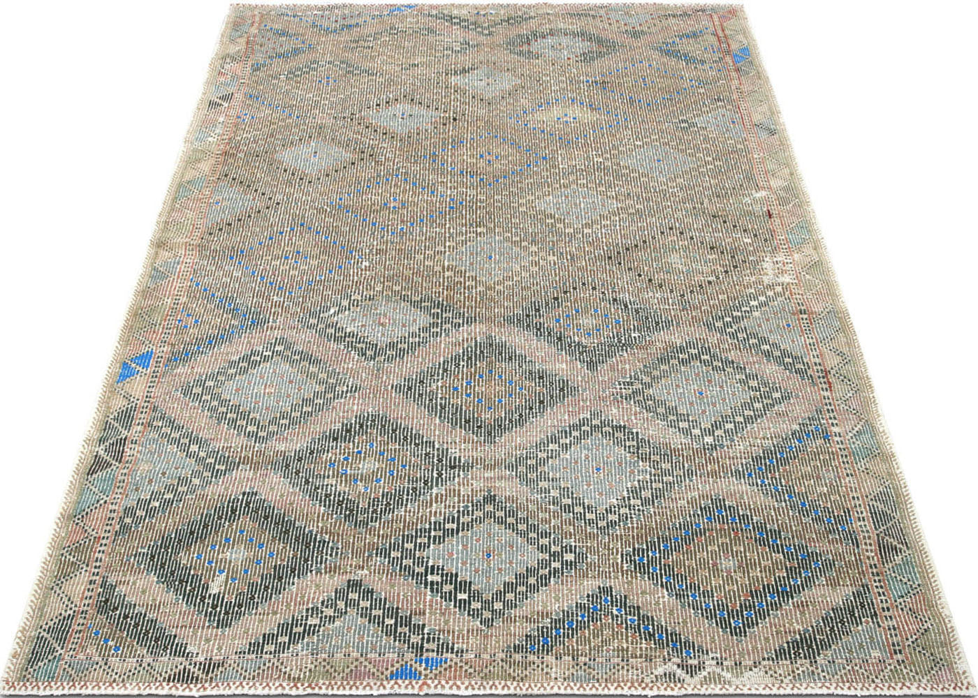 Vintage Turkish Kilim - 6'7" x 10'4"