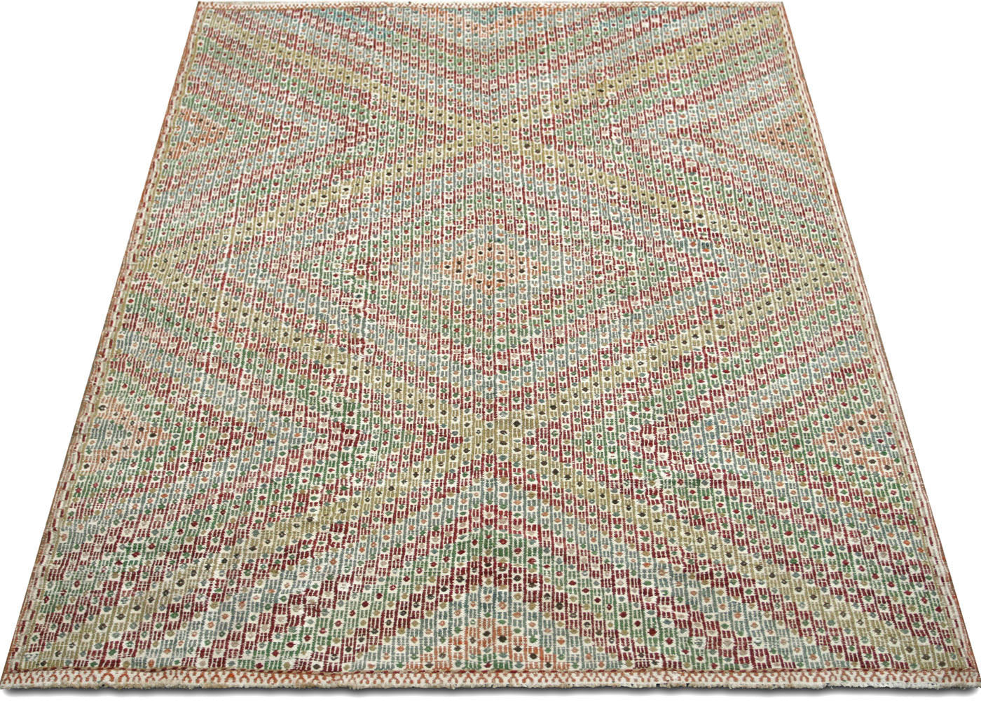 Vintage Turkish Kilim - 6' x 9'