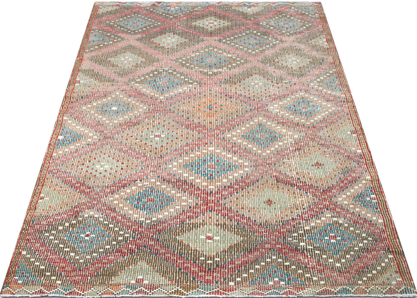 Vintage Turkish Kilim - 5'7" x 9'5"