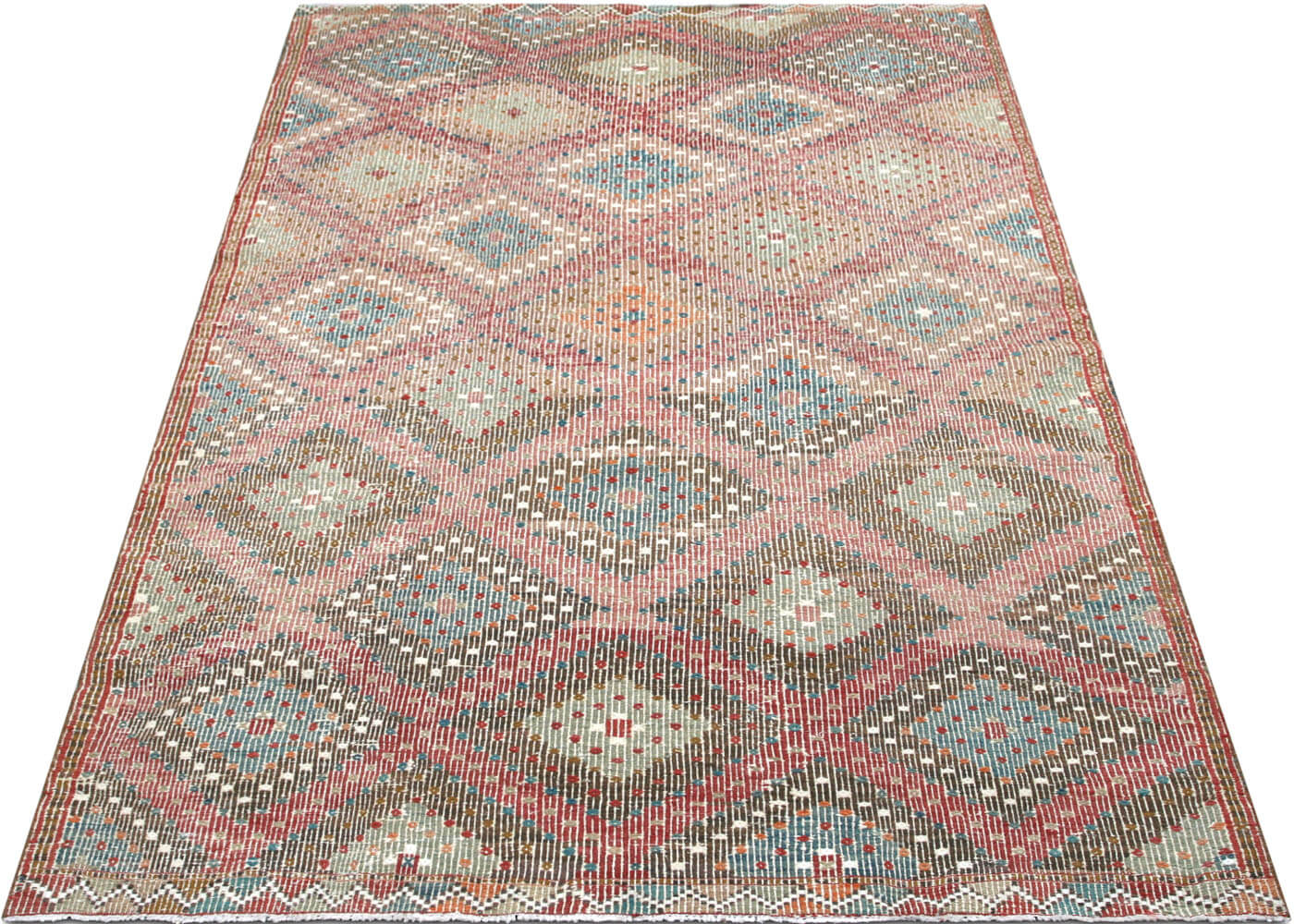 Vintage Turkish Kilim - 5'7" x 9'5"